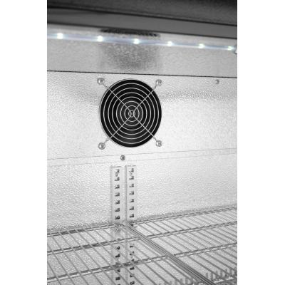 Zadní barová dvoudveřová chladnička, Arktic, 158L, Černá, 230V/160W, 900x530x(H)870mm | 235829